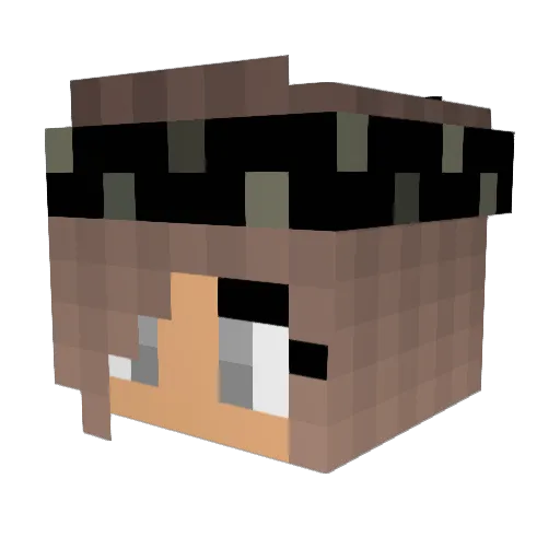 Unicorn_Gamer32 Minecraft avatar head, 3D render
