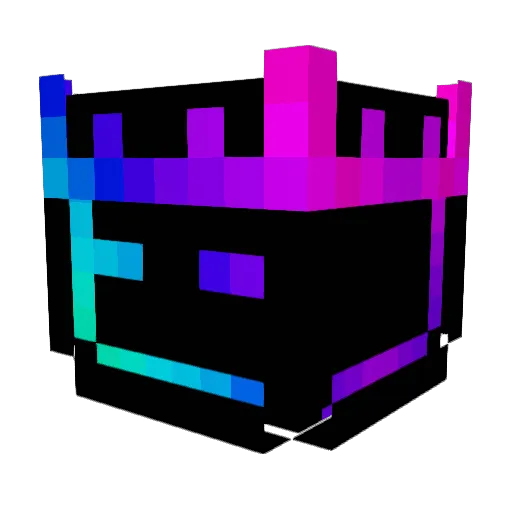 Unicornsrok Minecraft avatar head, 3D render