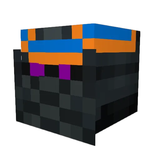 UnidentifiedPlay Minecraft avatar head, 3D render