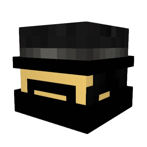 Unifatgued Minecraft avatar head, 3D render