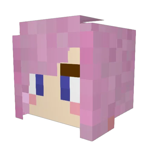 Union_Dragon Minecraft avatar head, 3D render