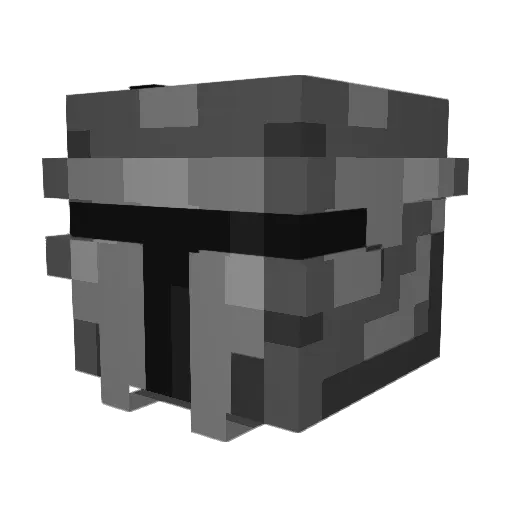Unioncatz Minecraft avatar head, 3D render