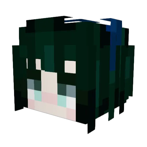 UnionvomEverest Minecraft avatar head, 3D render