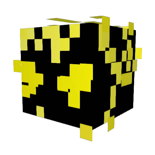 Unisoth Minecraft avatar head, 3D render