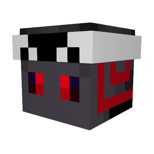 UnitanOnXan Minecraft avatar head, 3D render