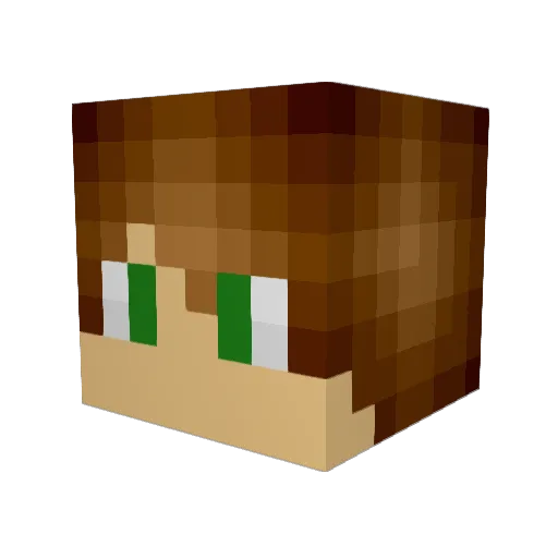 UnitedMcPrisons Minecraft avatar head, 3D render