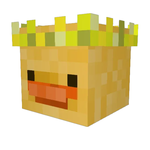 UnitedPlayZ Minecraft avatar head, 3D render