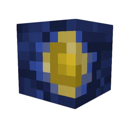Universe656 Minecraft avatar head, 3D render
