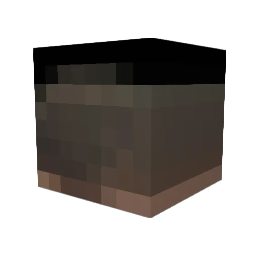 Unjike Minecraft avatar head, 3D render