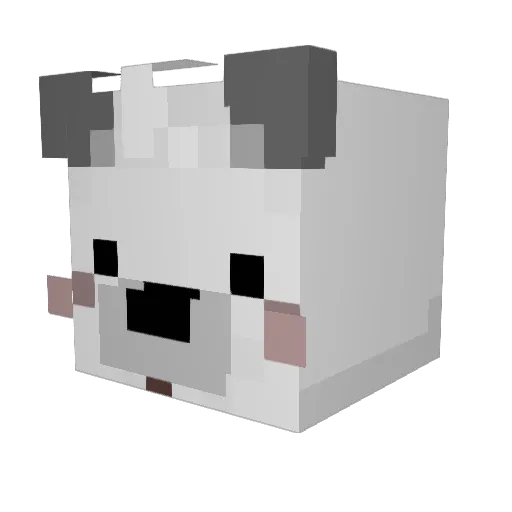 UnkindlyOrange Minecraft avatar head, 3D render