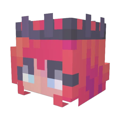Unkn0wn6252 Minecraft avatar head, 3D render