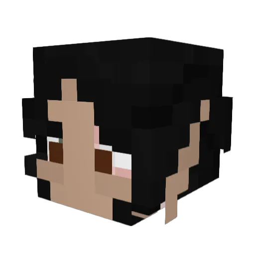 UnknownEV6901 Minecraft avatar head, 3D render