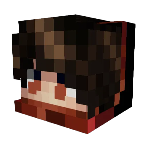 UnknownHam Minecraft avatar head, 3D render