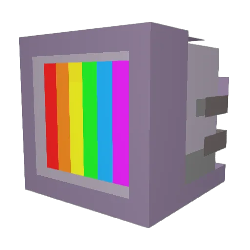 UnknownIntegral Minecraft avatar head, 3D render