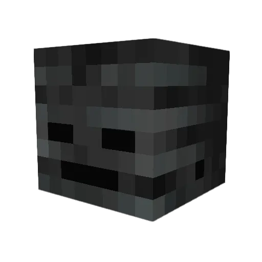 UnknownLuz Minecraft avatar head, 3D render