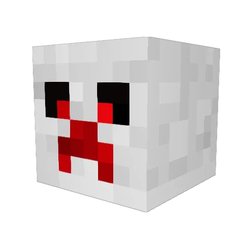 UnknownSoldier6 Minecraft avatar head, 3D render