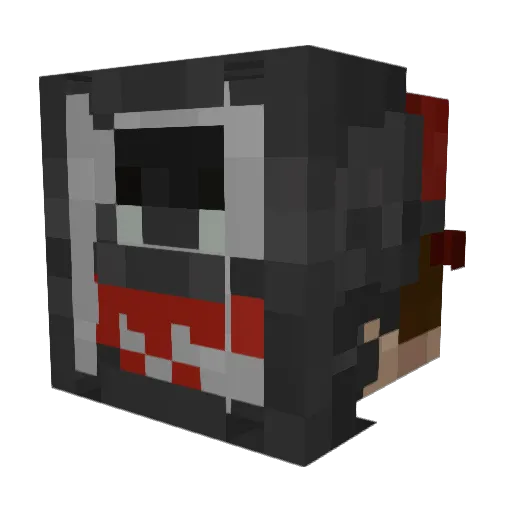 UnknownYT6402 Minecraft avatar head, 3D render