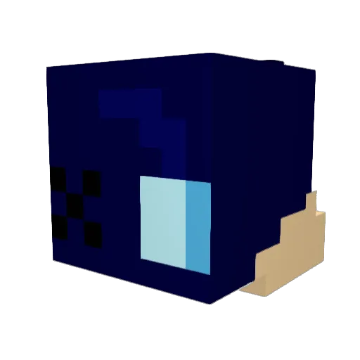 UnknownZap7148 Minecraft avatar head, 3D render