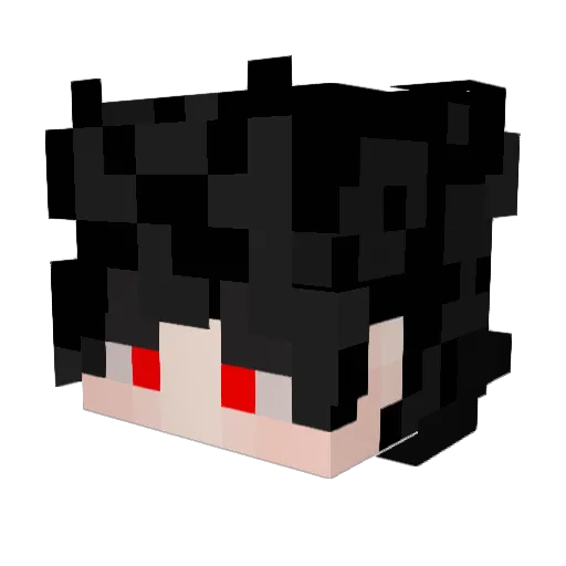 Unknown_Infinity Minecraft avatar head, 3D render