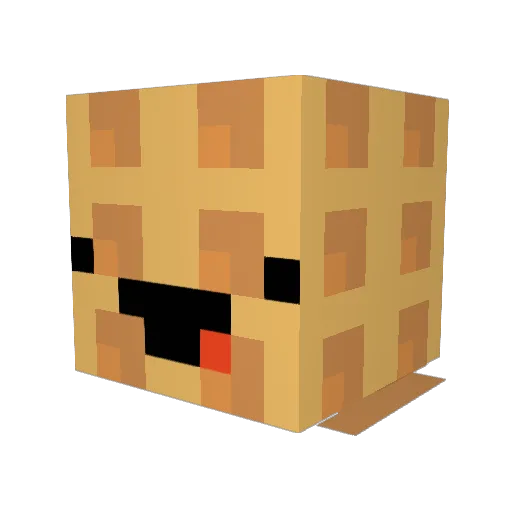 Unknown_Pers0n Minecraft avatar head, 3D render