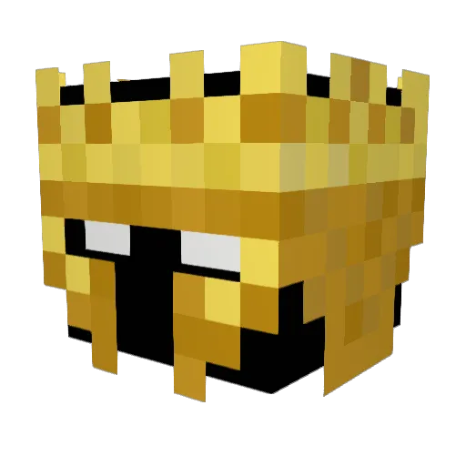 Unknown_Raven2 Minecraft avatar head, 3D render