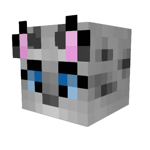 Unknowndruid Minecraft avatar head, 3D render