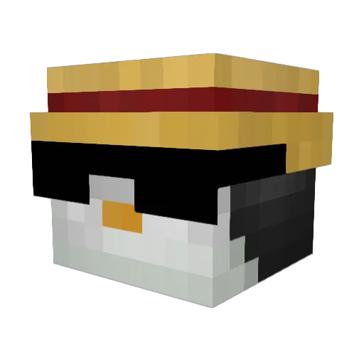 UnlegitSteveYT Minecraft avatar head, 3D render