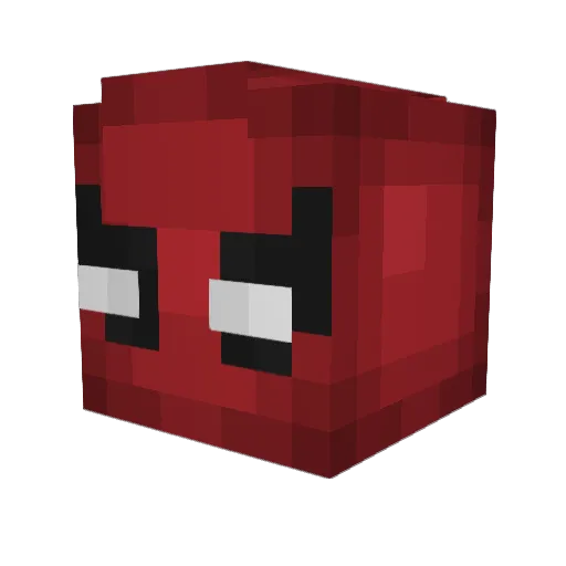 UnleqitFame Minecraft avatar head, 3D render