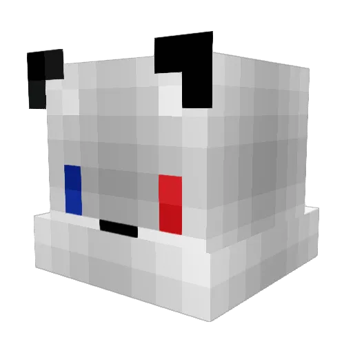 UnleqitJannik Minecraft avatar head, 3D render