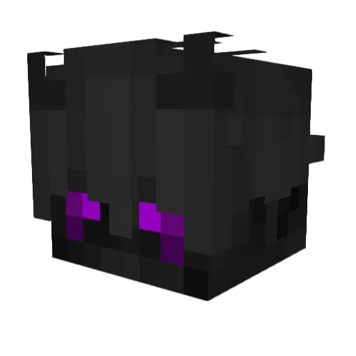 UnleqitPaiiN Minecraft avatar head, 3D render