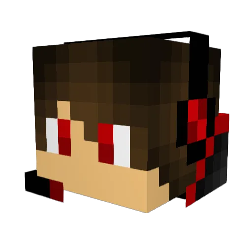 UnlimitedGamer19 Minecraft avatar head, 3D render