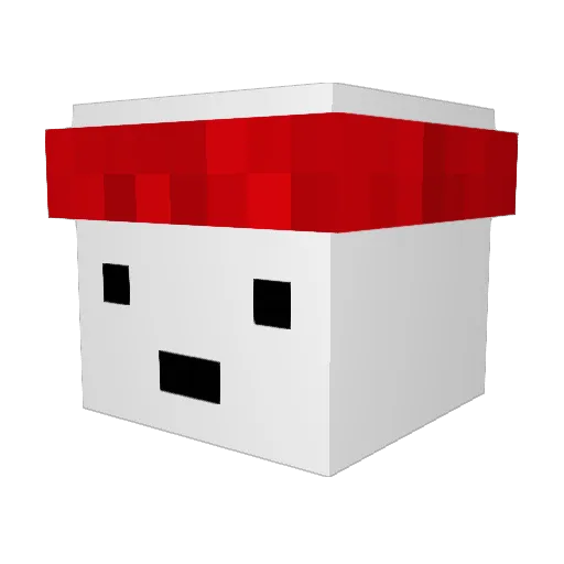 Unlouded_Storm0 Minecraft avatar head, 3D render