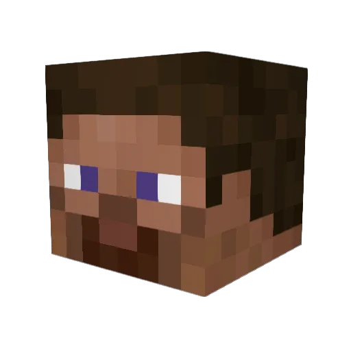 UnluckyME96 Minecraft avatar head, 3D render