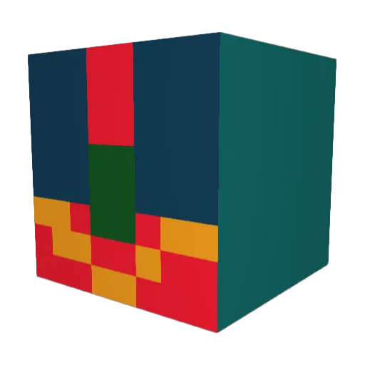 UnluckyMatzoPRO Minecraft avatar head, 3D render