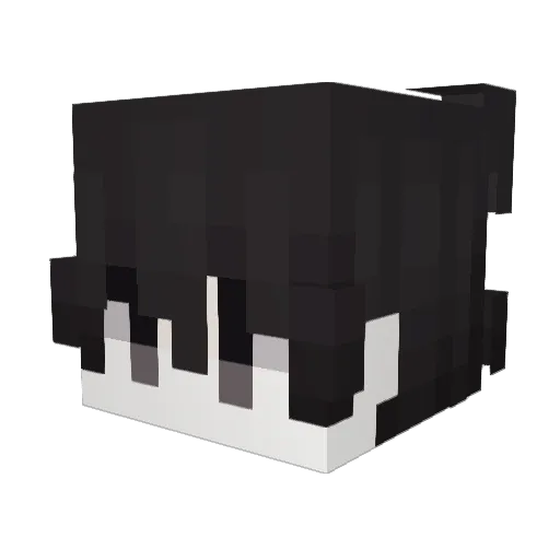 Unma0608 Minecraft avatar head, 3D render