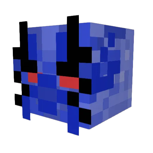 Unnamed_Gg Minecraft avatar head, 3D render