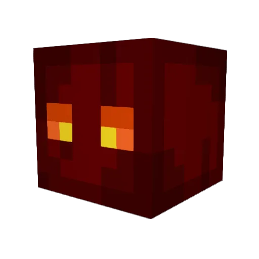 UnoXiX Minecraft avatar head, 3D render