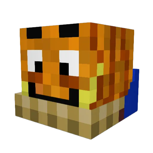 Uno_Killer123 Minecraft avatar head, 3D render