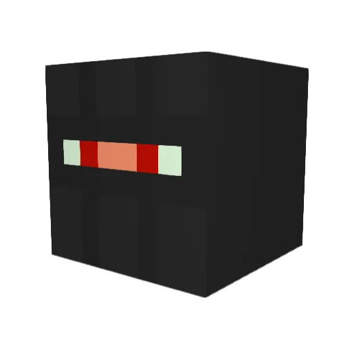 Unonimus5 Minecraft avatar head, 3D render