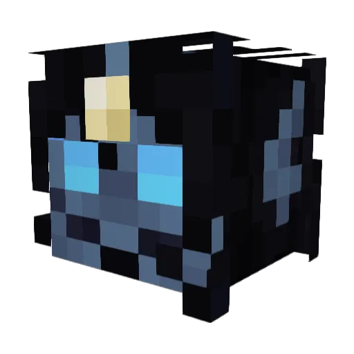 Unoriginal_Games Minecraft avatar head, 3D render