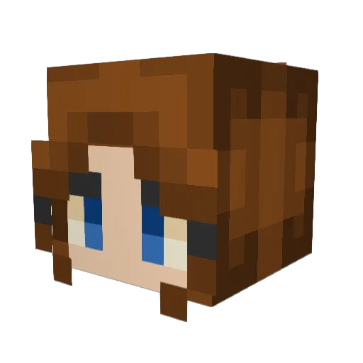 UnreMARKableYT Minecraft avatar head, 3D render