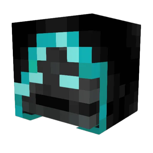 UnsightlyDeity Minecraft avatar head, 3D render