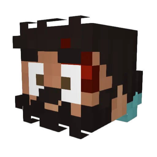 Unsorted_Guy99 Minecraft avatar head, 3D render