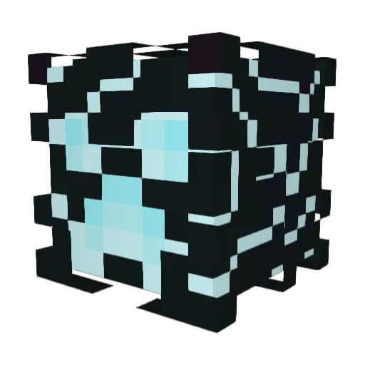 Unstoppable866 Minecraft avatar head, 3D render
