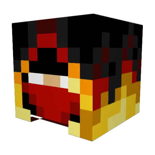 Unstoppable_X Minecraft avatar head, 3D render
