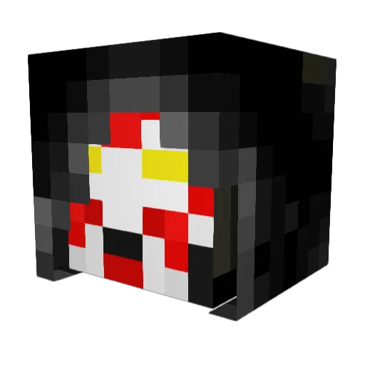 Untergang99 Minecraft avatar head, 3D render