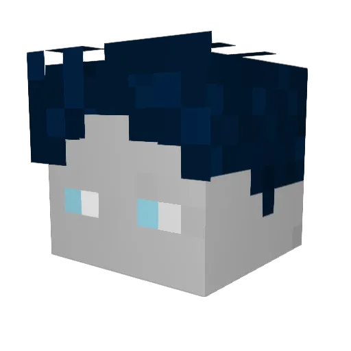 Unterhosen_LP Minecraft avatar head, 3D render