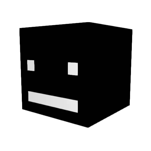 UntrueSlav Minecraft avatar head, 3D render