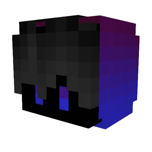 Unw1chtiger_ Minecraft avatar head, 3D render