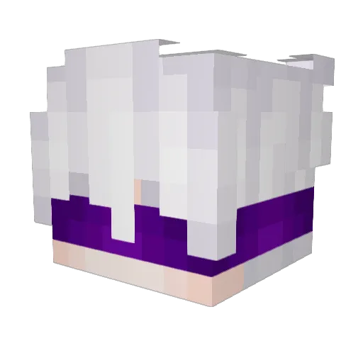 Unwantedsoul623 Minecraft avatar head, 3D render